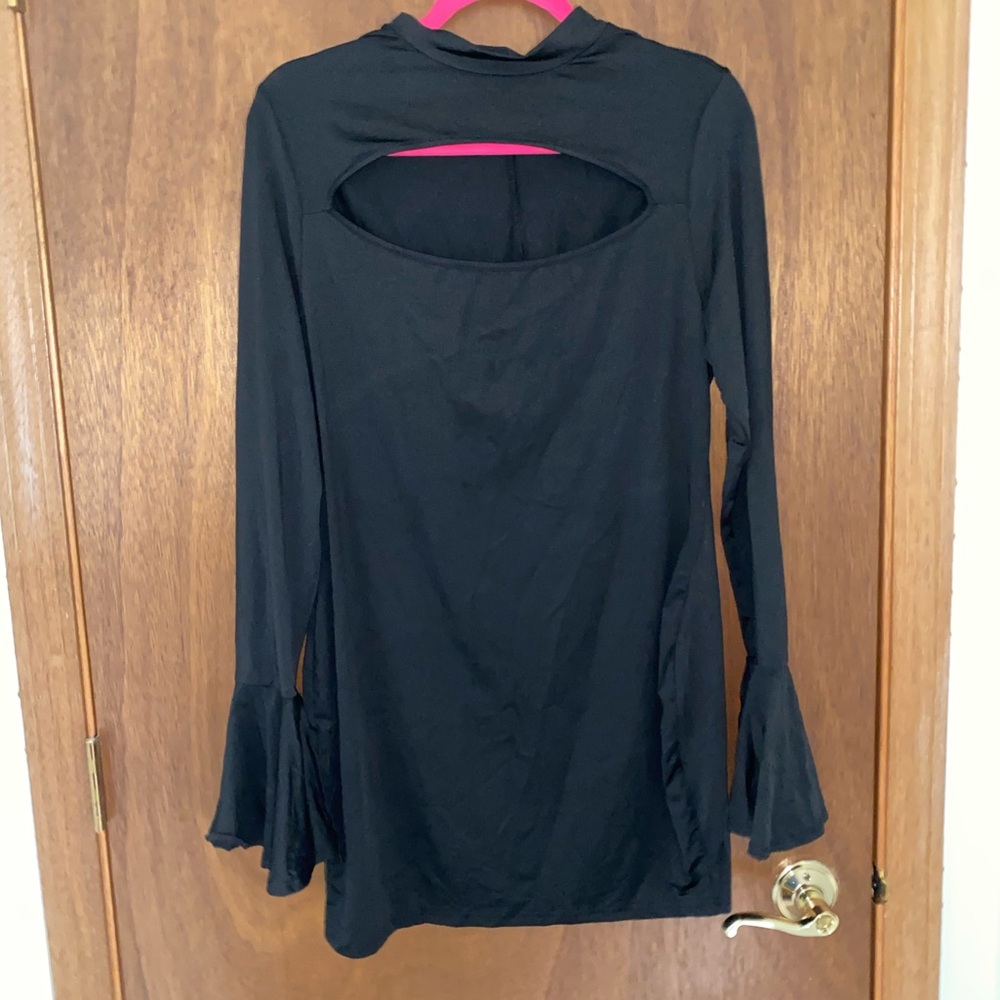 BRAND NEW! BLACK MINI DRESS.
